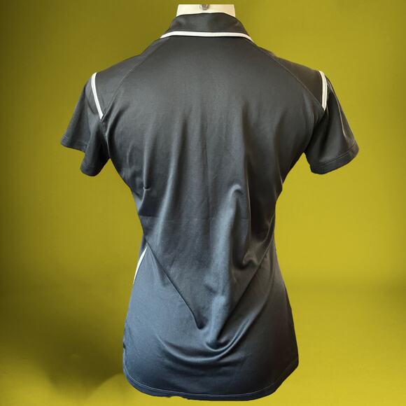 Nike Polo Shirt Women's Medium Dri Fit Soccer Athletic Fit Cut Embroidered Logo - Picture 6 of 7